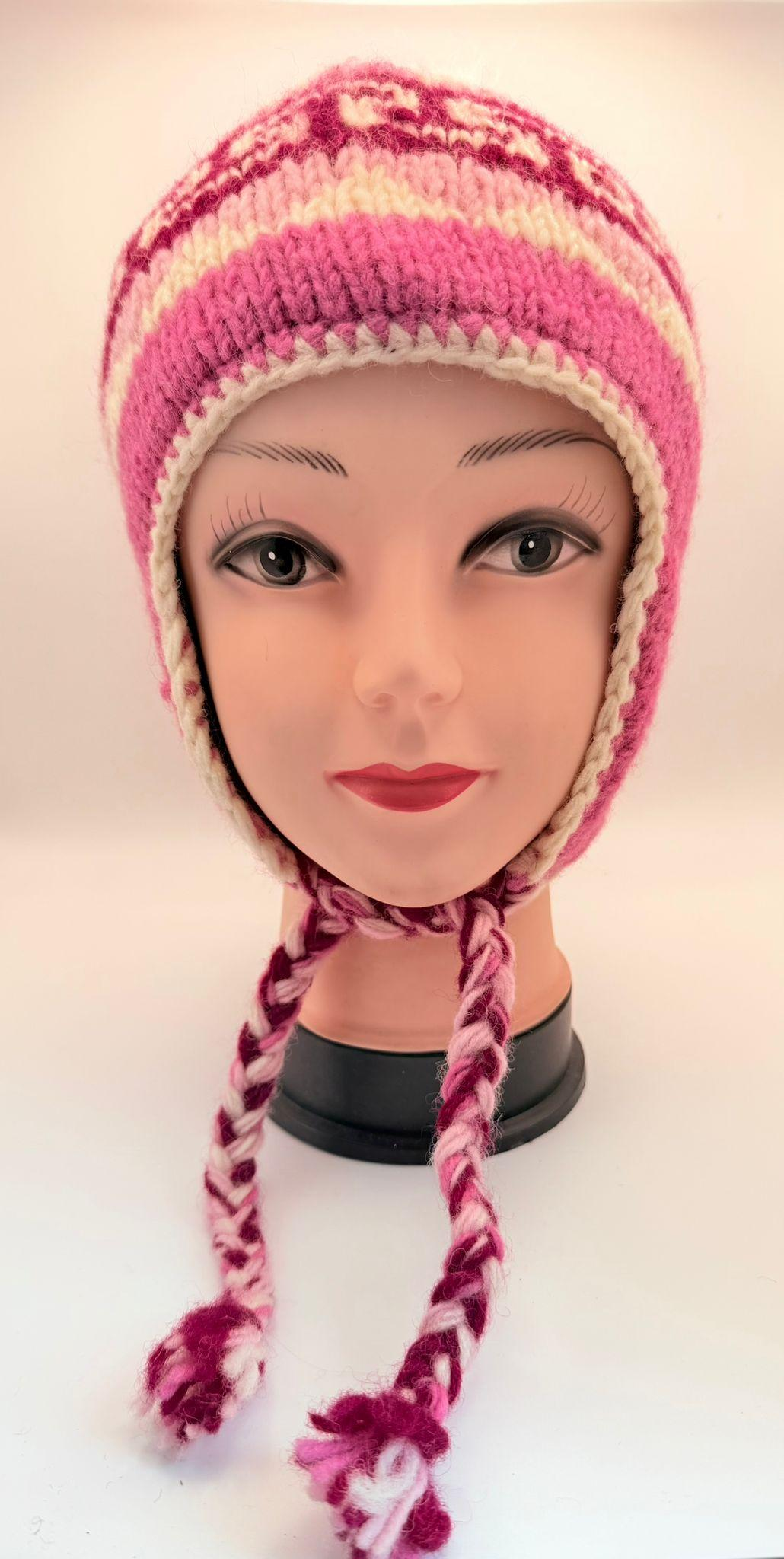 Hand-Knitted Wool Beanie Hat - Image 18