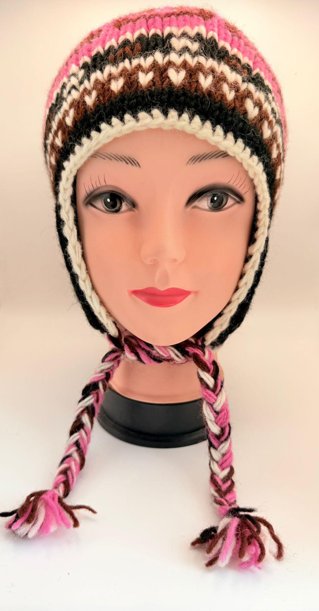 Hand-Knitted Wool Beanie Hat - Image 15