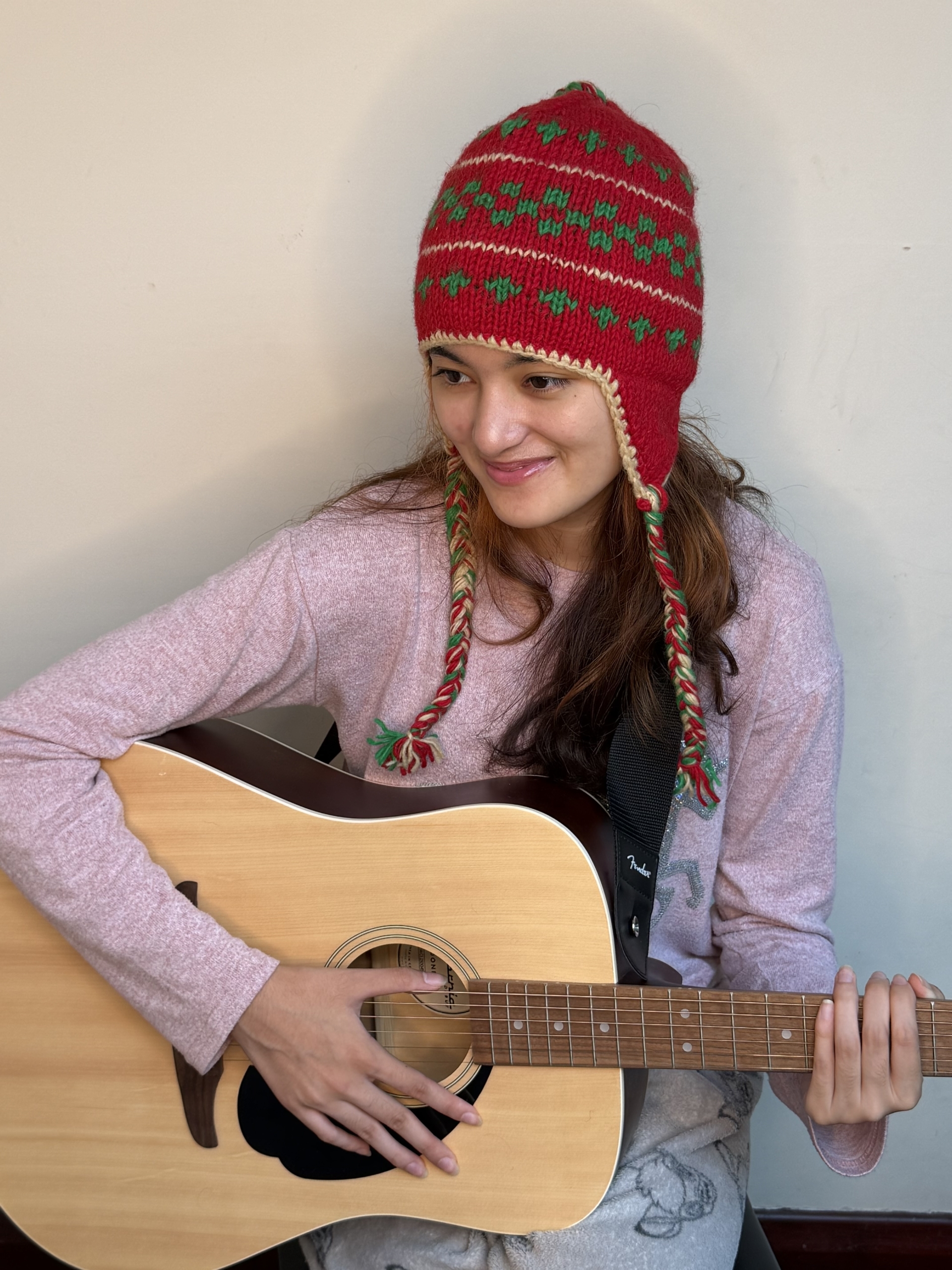 Hand Knit Wool Earflap Hat - Image 27