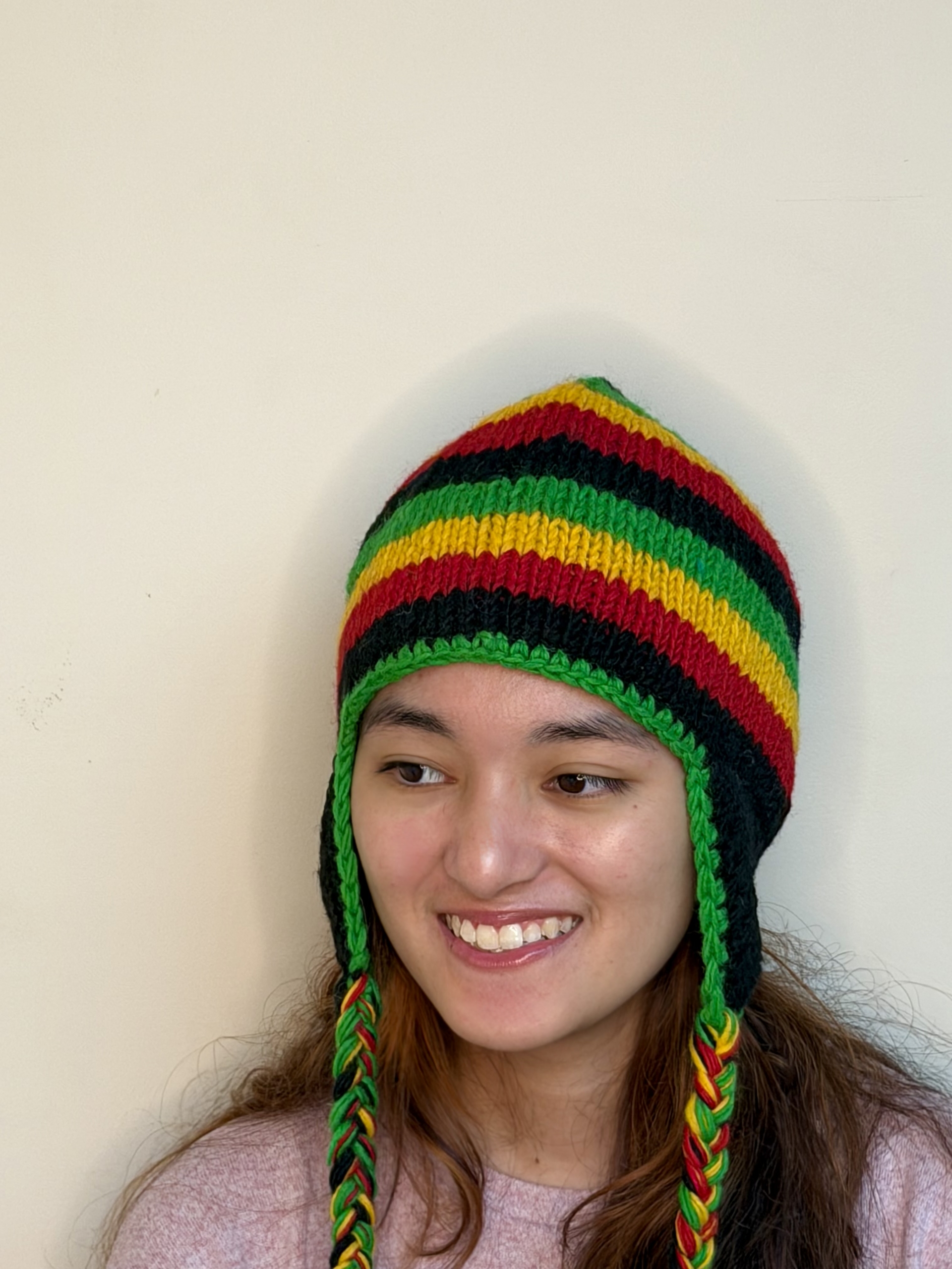 Hand Knit Wool Earflap Hat - Image 13