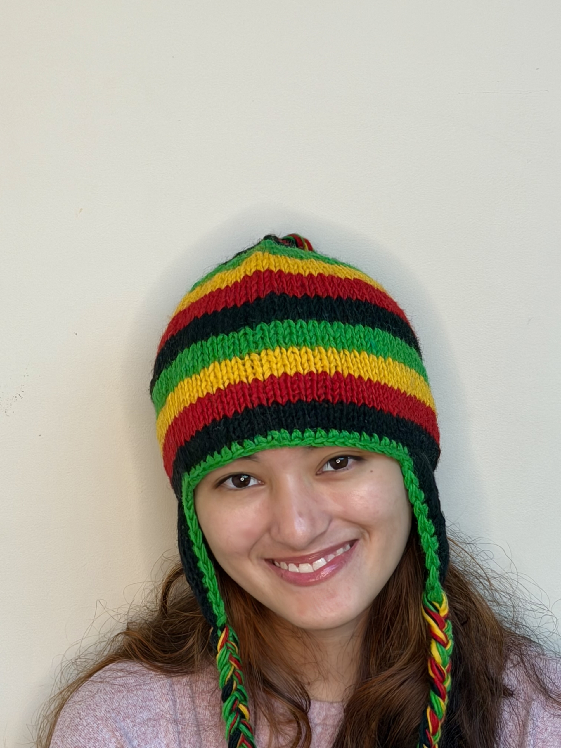 Hand Knit Wool Earflap Hat - Image 16