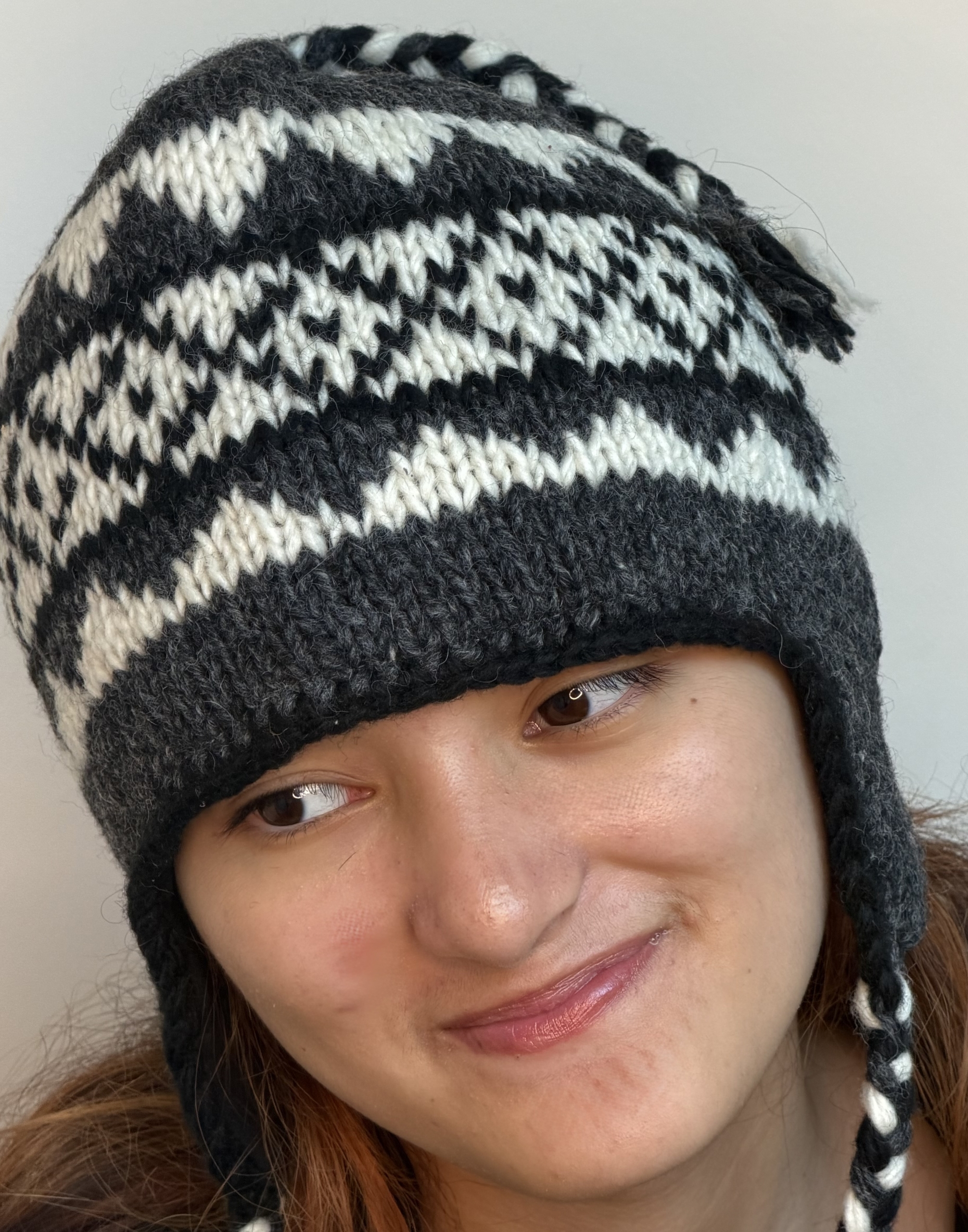 Hand Knit Wool Earflap Hat - Image 28